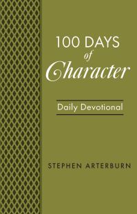 Book Cover for 100 Days of Character by Stephen Arterburn