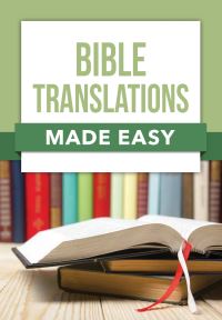 Book Cover for Bible Translations Made Easy by Rose Publishing