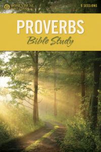 Book Cover for Proverbs Bible Study by Rose Publishing