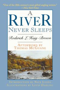 Book Cover for A River Never Sleeps by Roderick L HaigBrown