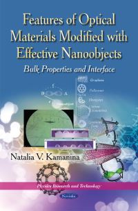 Book Cover for Features of Optical Materials Modified With Effective Nanoobjects by Natalia V Kamanina