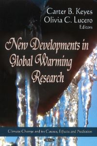 Book Cover for New Developments in Global Warming Research by Carter B Keyes, Olivia C Lucero