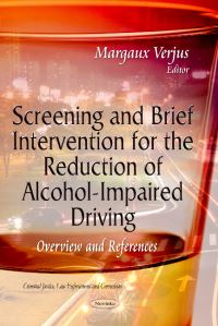 Book Cover for Screening and Brief Intervention for the Reduction of Alcohol-Impaired Driving by Margaux Verjus