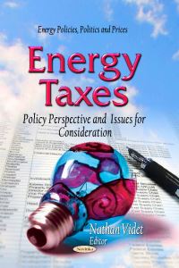 Book Cover for Energy Taxes by Nathan Videt