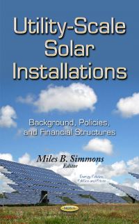 Book Cover for Utility-Scale Solar Installations by Miles B Simmons