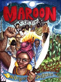Book Cover for Maroon Comix by Russell Maroon Shoatz, PM Press Firm