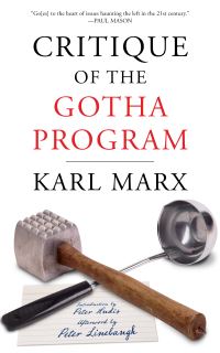 Book Cover for Critique of the Gotha Program by Karl Marx