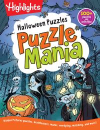 Book Cover for Halloween Puzzles by Highlights