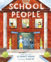 Book Cover for School People by Lee Bennett Hopkins, Ellen Shi