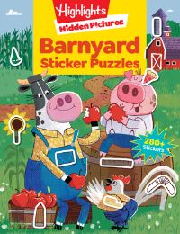 Book Cover for Barnyard Puzzles by Highlights