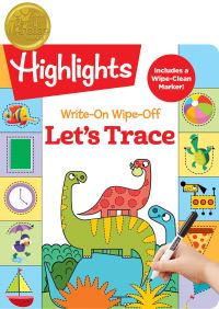 Book Cover for Write-On Wipe-Off Let's Trace by Highlights Learning