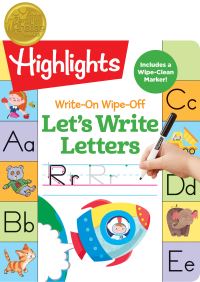 Book Cover for Write-On Wipe-Off Let's Write Letters by Highlights Learning