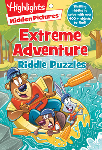 Book Cover for Extreme Adventure Riddle Puzzles by Highlights