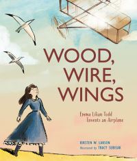 Book Cover for Wood, Wire, Wings by Kirsten W Larson