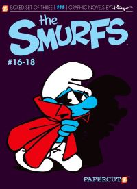 Book Cover for The Smurfs. 16-18 by Peyo