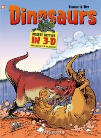 Book Cover for Dinosaurs 3-D by Arnaud Plumeri