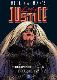Book Cover for Neil Gaiman's Lady Justice. Box Set Volumes 1 and 2 by Neil Gaiman
