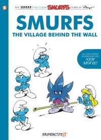 Book Cover for The Village Behind the Wall by Peyo