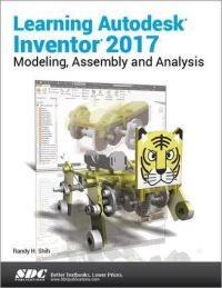 Book Cover for Learning Autodesk Inventor 2017 by Randy H Shih