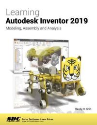 Book Cover for Learning Autodesk Inventor 2019 by Randy H Shih