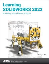 Book Cover for Learning SolidWorks 2022 by Randy H Shih