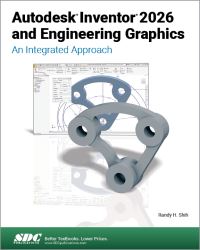 Book Cover for Autodesk Inventor 2026 and Engineering Graphics by Randy H Shih