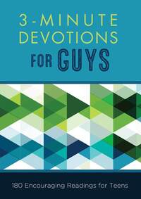 Book Cover for 3-Minute Devotions for Guys by April Frazier, Glenn A Hascall