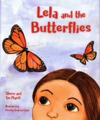 Book Cover for Lela and the Butterflies by Sherri Maret