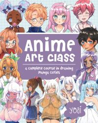 Book Cover for Anime Art Class by Yoai