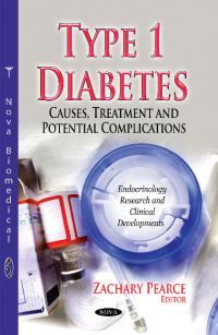Book Cover for Type 1 Diabetes by Zachary Pearce