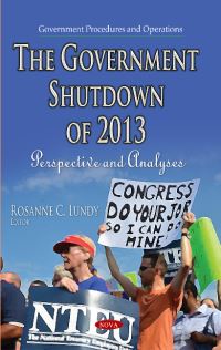 Book Cover for Government Shutdown of 2013 by Rosanne C Lundy