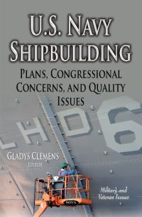 Book Cover for U.S. Navy Shipbuilding by Gladys Clemens