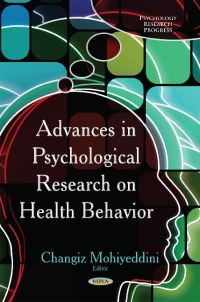 Book Cover for Advances in Psychological Research on Health Behavior by Changiz Mohiyeddini