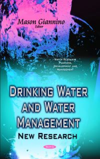 Book Cover for Drinking Water and Water Management by Mason Giannino