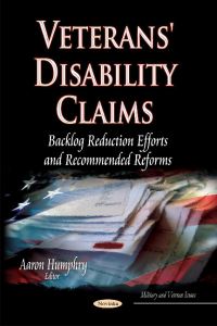 Book Cover for Veterans' Disability Claims by Aaron Humphry