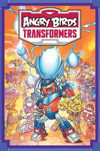 Book Cover for Angry Birds Transformers. Age of Eggstinction by John Barber, Nikos Koutsis