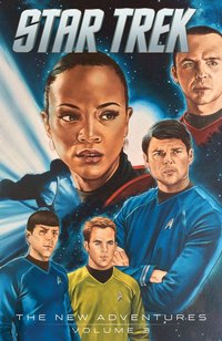Book Cover for Star Trek by Mike Johnson