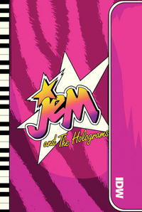Book Cover for Jem and the Holograms by Kelly Thompson, Maria Victoria Robado, Josh Burcham, Shaun Lee