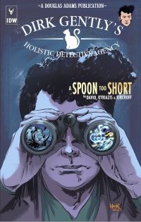 Book Cover for Dirk Gently's Holistic Detective Agency by Arvind Ethan David, Douglas Adams