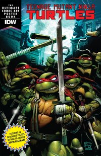 Book Cover for Teenage Mutant Ninja Turtles Comic Art Poster Book by None