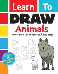 Book Cover for Learn to Draw Animals by Racehorse for Young Readers
