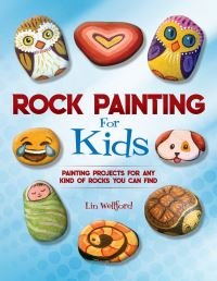 Book Cover for Rock Painting for Kids by Lin Wellford