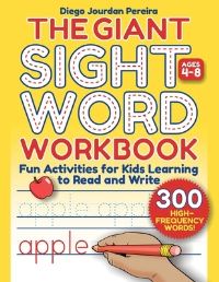 Book Cover for Giant Sight Word Workbook by Diego Jourdan Pereira