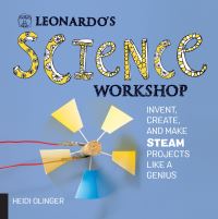 Book Cover for Leonardo's Science Workshop by Heidi Olinger