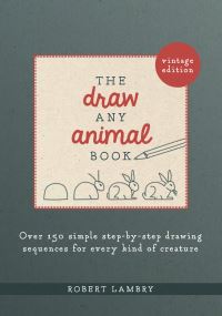 Book Cover for The Draw Any Animal Book by Robert Lambry