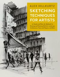 Book Cover for Sketching Techniques for Artists by Alex Hillkurtz