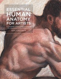 Book Cover for Essential Human Anatomy for Artists by Ken Goldman