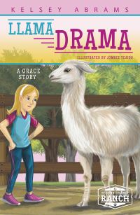 Book Cover for Llama Drama by Kelsey Abrams