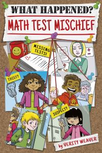 Book Cover for Math Test Mischief by Verity Weaver, Rebecca J Allen