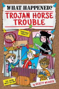 Book Cover for Trojan Horse Trouble by Verity Weaver